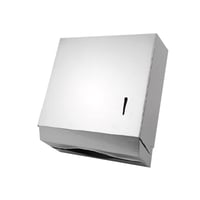 Distributeur de lingettes zigzag inox